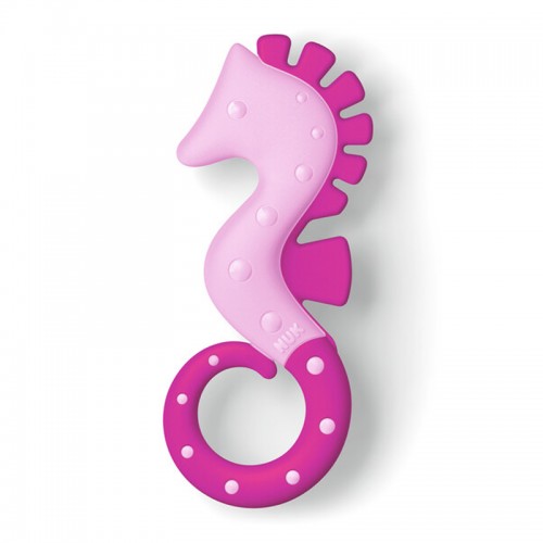 NUK All Stages Teether - Sea Horse | See Horse | 3 months+ | Made in Germany